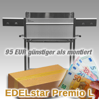 Standgrill EDELstar Premio L als Bausatz