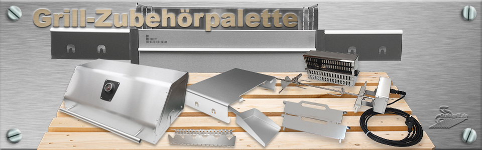 Großes Zubehörsortiment für die Edelstahlgrills bei stahlgrill.de