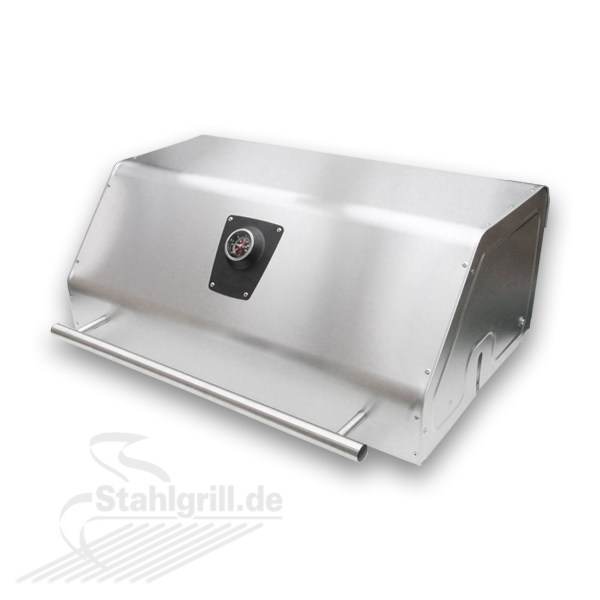 Grillhaube aus Edelstahl für Edelstar Premio Holzkohlegrill L Grillhaube aus Edelstahl für Edelstar Premio Edelstahlgrill Größe L