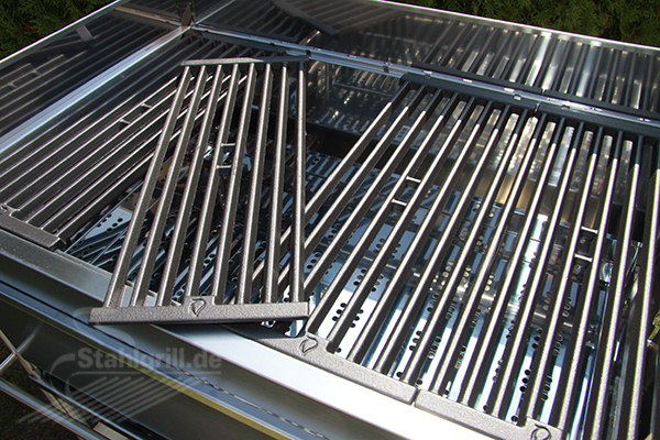 4-teiliger Gussrost für Edelstahlgrill Edelstar XL 4-teiliger Gussrost für Edelstahlgrill Edelstar XL