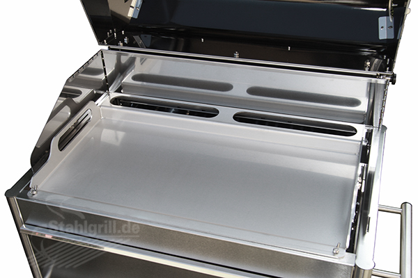 Grill Plancha Grillplatte für Edelstar Premio L Grill Plancha Grillplatte L