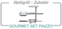 Gourmet-Set Piazzo Gourmet-Set für Schwenkgrill Piazzo