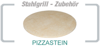 Grill-Zubehör von stahlgrill.de - Pizzastein