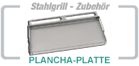 Grill-Zubehör von stahlgrill.de - Plancha Grillplatte