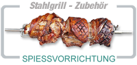 Grill-Zubehör von stahlgrill.de - Spießvorrichtung mit Motor