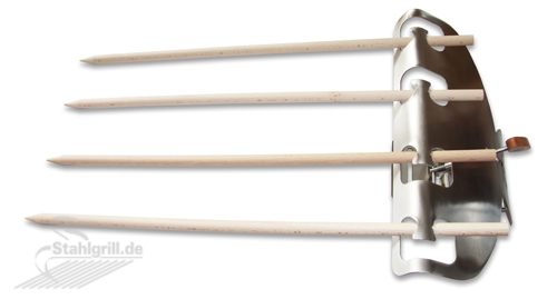 Grillhalter für Fisch