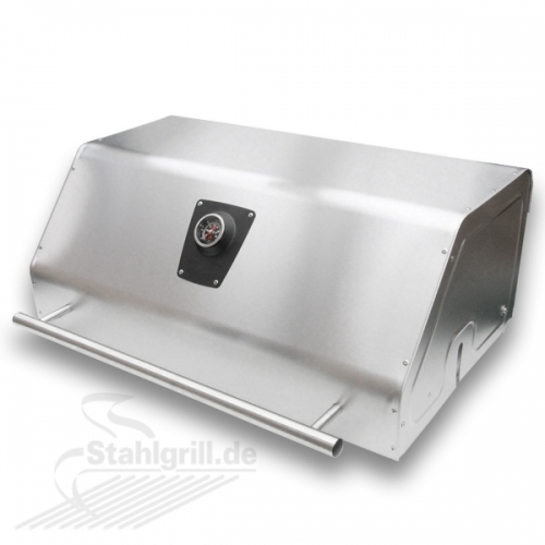 Grillhaube fr EDELstar Premio XL Grill (mit Thermometer und Warmhalterost)