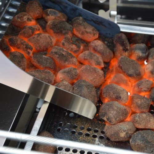 Grill-Kohleanznder / Anzndkamin - Bausatz aus Edelstahl