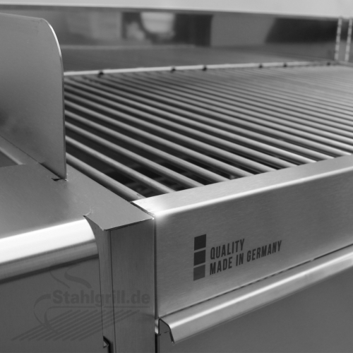 Edelstahlgrill - Holzkohlegrill - EDELstar Premio XL Gourmet - Bausatz