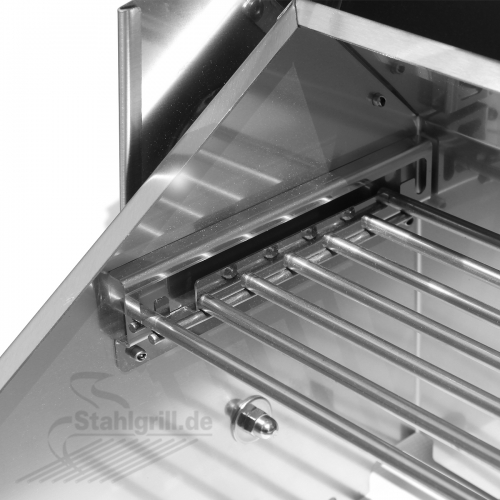 Edelstahlgrill - Holzkohlegrill - EDELstar Premio XL Komplett - Bausatz