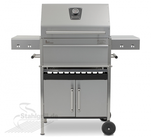 Edelstahlgrill - Holzkohlegrill - EDELstar Premio L Komplett - Bausatz