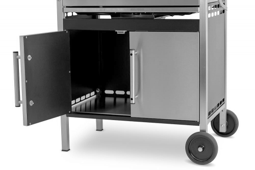 Edelstahlgrill - Holzkohlegrill - EDELstar Premio L Komplett - Bausatz