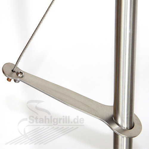 Edelstahl Schwenkgrill 750 - Bausatz