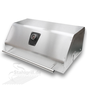 Grillhaube fr EDELstar Premio XL Grill (mit Thermometer und Warmhalterost)
